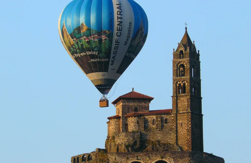Heteluchtballon in Velay