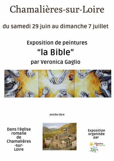 Exposition de peintures “la Bible” de Véronica Gaglio