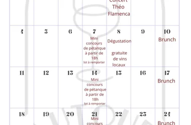 Programme estival de la cave Autour d’un Verre