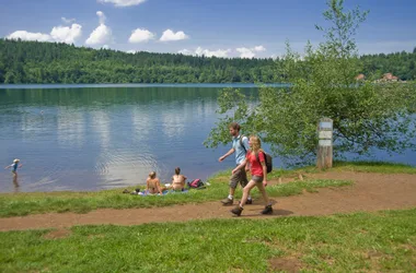 Baignade surveillée au Lac du Bouchet