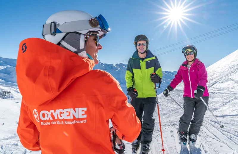 Уроки катания на лыжах Oxygene