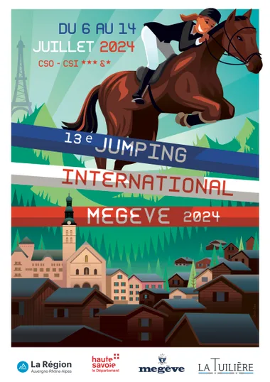 13ème Jumping International de Megève CSI*** &... Du 6 au 14 juil 2024