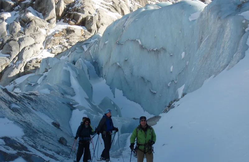 Escursione sul ghiacciaio