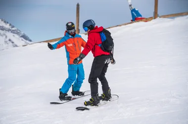 Snowboard lessons with Oxygène