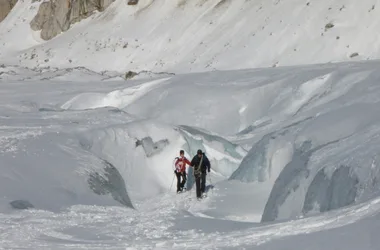 Caminata por el glaciar