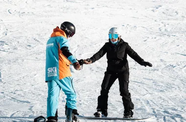 Cours de snowboard privé adulte et enfant