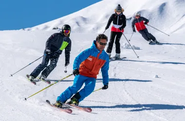 Sortie ski à Megève entre amis.