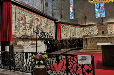 Visite guidée de la Collégiale Saint Martin et ses tapisseries