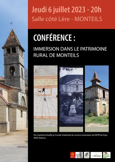 Conférence : patrimoine rural de Monteils