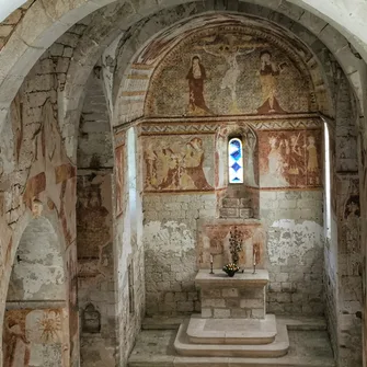 Visite de l’Eglise de Saux et découverte de ses peintures murales