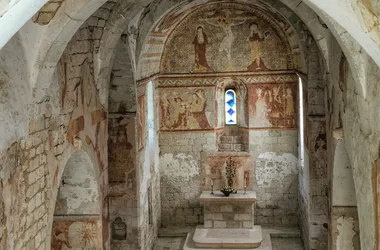 Visite de l’Eglise de Saux et découverte de ses peintures murales