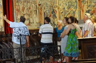 Visite guidée de la Collégiale Saint Martin et ses tapisseries