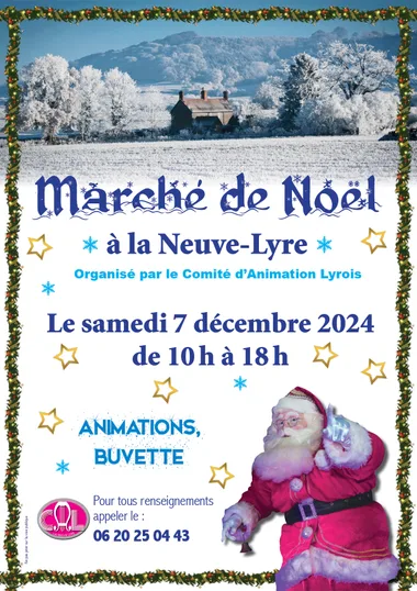 Marché de Noël à la Neuve-Lyre