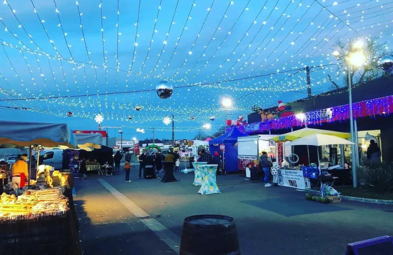 Marché de Noël à la zone de la gare d’Etauliers