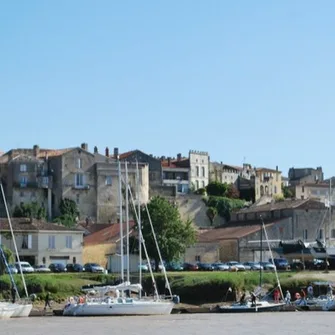 Fête du fleuve sur le port de Bourg