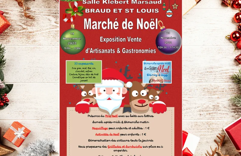 Marché de Noël du Braud Loisirs Culture