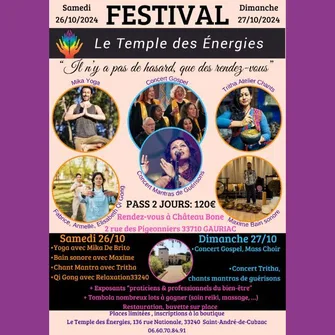 Festival “Le Temple des Energies”