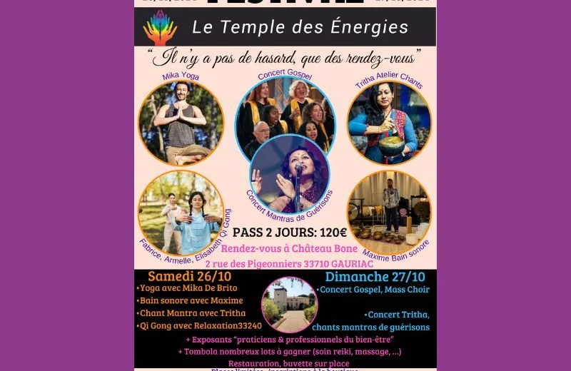 Festival “Le Temple des Energies”