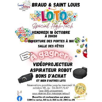 Loto  du comité des fêtes de Braud