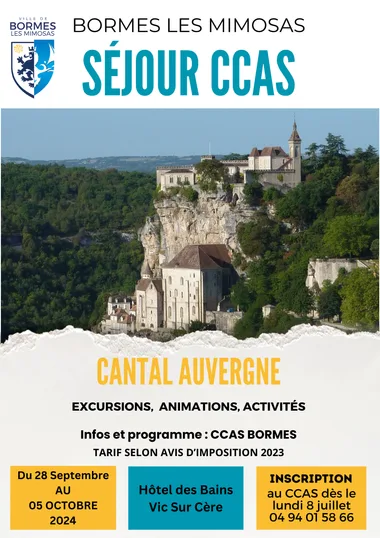 Sortie CCAS : Cantal Auvergne