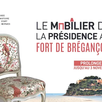 Visite guidée de l’exposition – Le mobilier de la présidence au fort de Brégançon