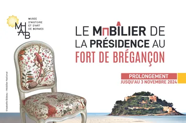 Visite guidée de l’exposition – Le mobilier de la présidence au fort de Brégançon