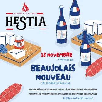 Hestia fête le Beaujolais nouveau