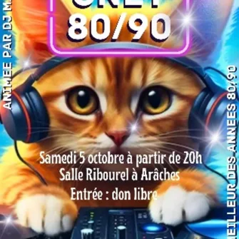 Soirée ONLY 80/90 avec DJ Marx