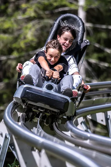 Peur sur la luge