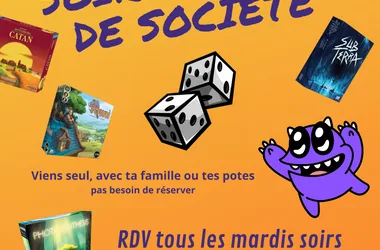 Soirée jeux de société