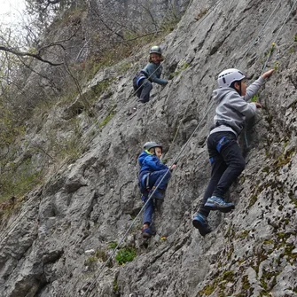 Site d’escalade – Sous les Glaciers