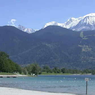 Lac de Passy, base de loisirs des Iles