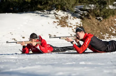 Cours de Biathlon à Agy