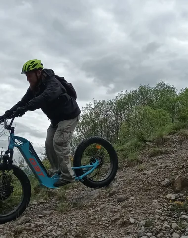 Randonnée en trottinette électrique