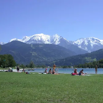 Lac de Passy, base de loisirs des Iles