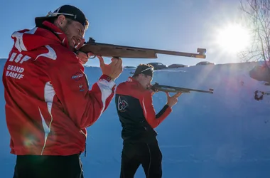 Cours de Biathlon à Agy