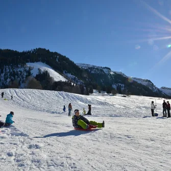 Piste de luge à Romme