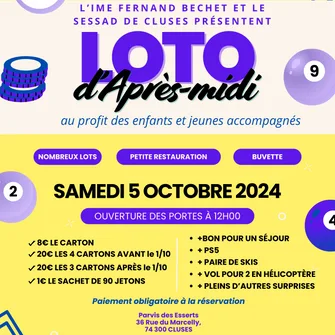 Loto de l’iME et SESSAD de Cluses