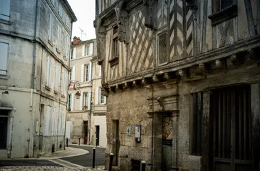 Les rues du Cognac médiéval