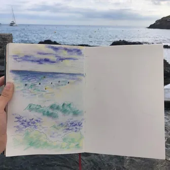 DRAWING WALKS AT THE COLLIOURE MUSEUM OF MODERN ART