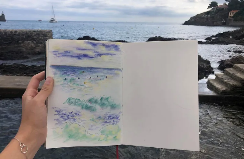 DRAWING WALKS AT THE COLLIOURE MUSEUM OF MODERN ART