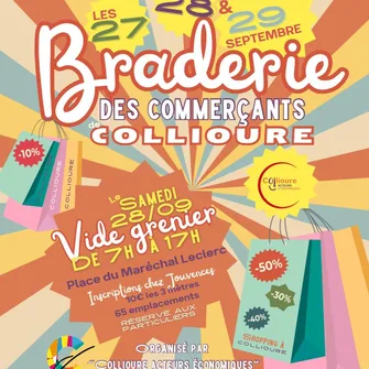 THE SHOPKEEPERS’ BRADERIE OF COLLIOURE