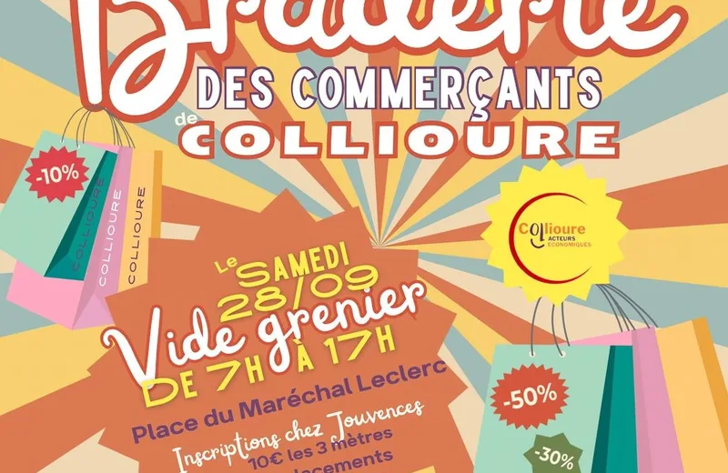 LA BRADERIE DES COMMERÇANTS ET VIDE GRENIER