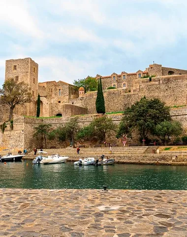 GUIDED TOUR AT THE ROYAL CASTLE OF COLLIOURE