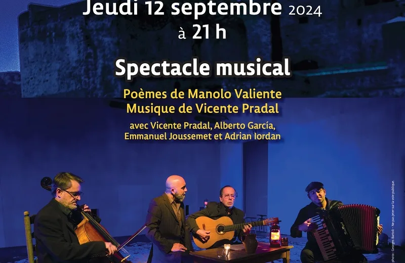 “VALIENTE” MUSICAL SHOW AT THE CHÂTEAU ROYAL