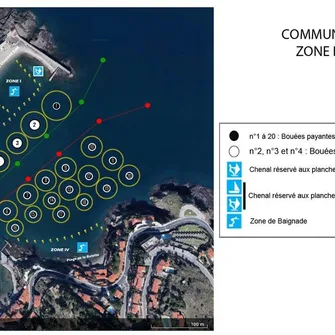 EMPLACEMENT MOUILLAGE À COLLIOURE – CAPITAINERIE