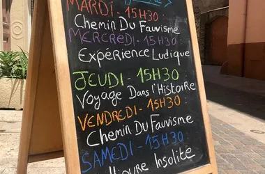 THE GUIDED WALKS OF THE “LA VITRINE DU FAUVISME”