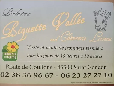 Visite et ventes de fromages fermiers tous les jours Biquette Vallée