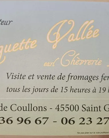 Visite et ventes de fromages fermiers tous les jours Biquette Vallée