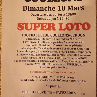 Super Loto – Comité des Fêtes